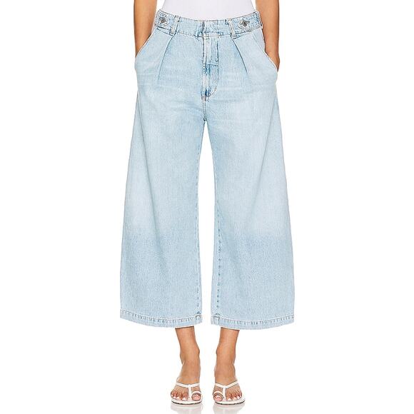 Citizens Of Humanity 'Payton' Blue Cotton Utility Trouser Size 33 - Picture 1 of 5